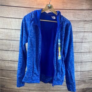 Danskin Blue Heather Full Zip Hoodie